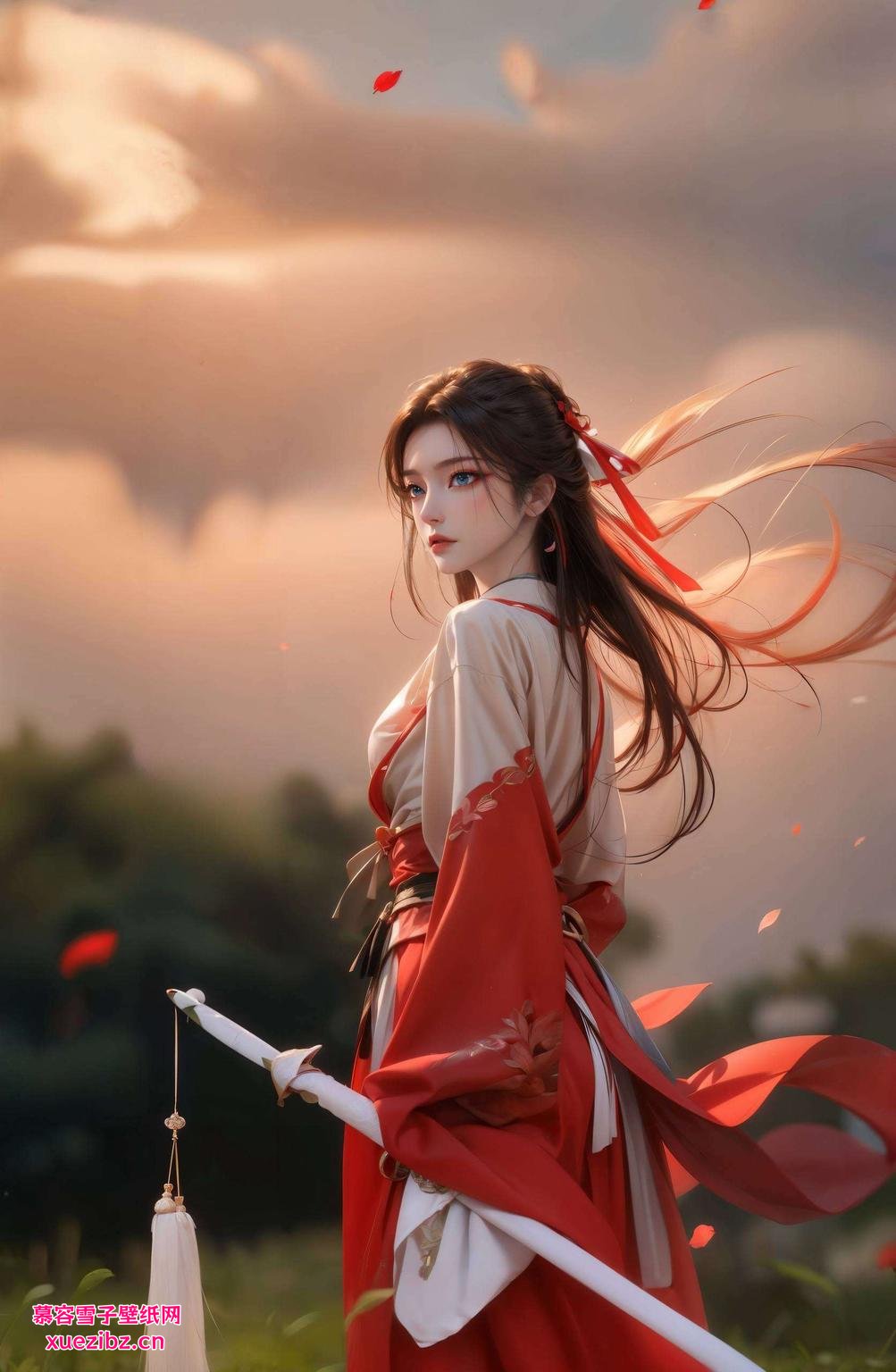 壁纸风格极致简约犹如置身于静谧的花园之中