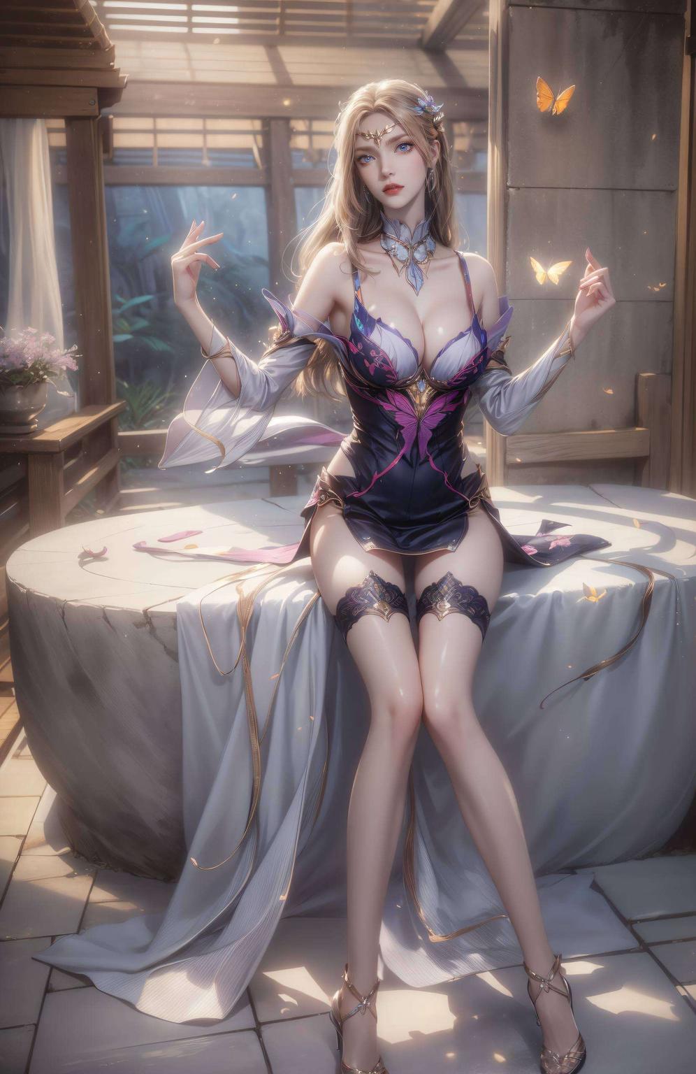 雪景如画千仞雪飘