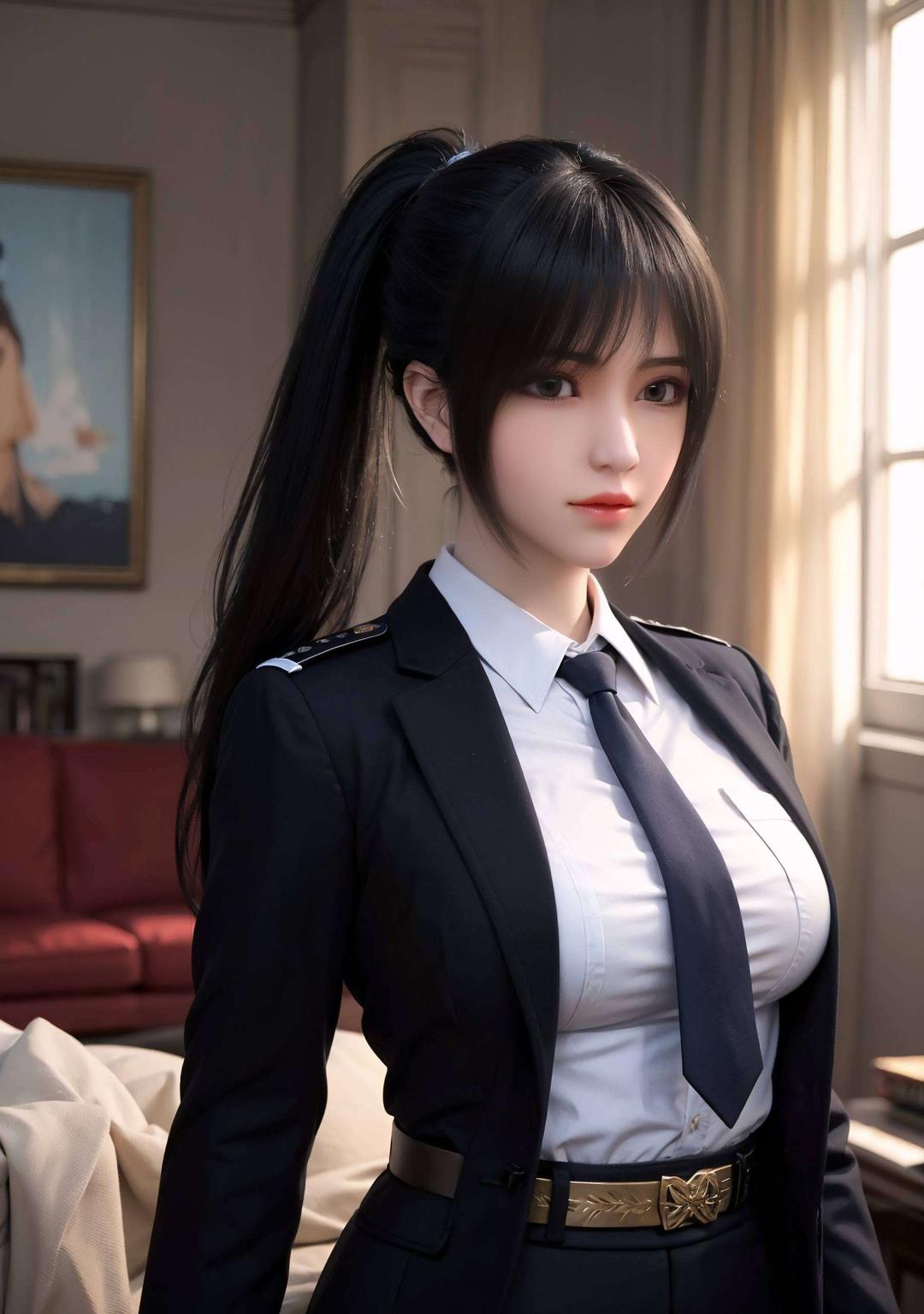 活力满满！快来设置今天给大家带来一款超高清的4K手机壁纸！这款壁纸以雄兵连的琪琳为主题