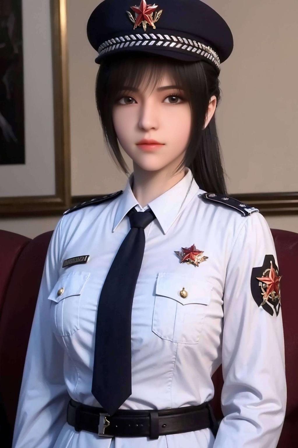 眼神清澈极简风格