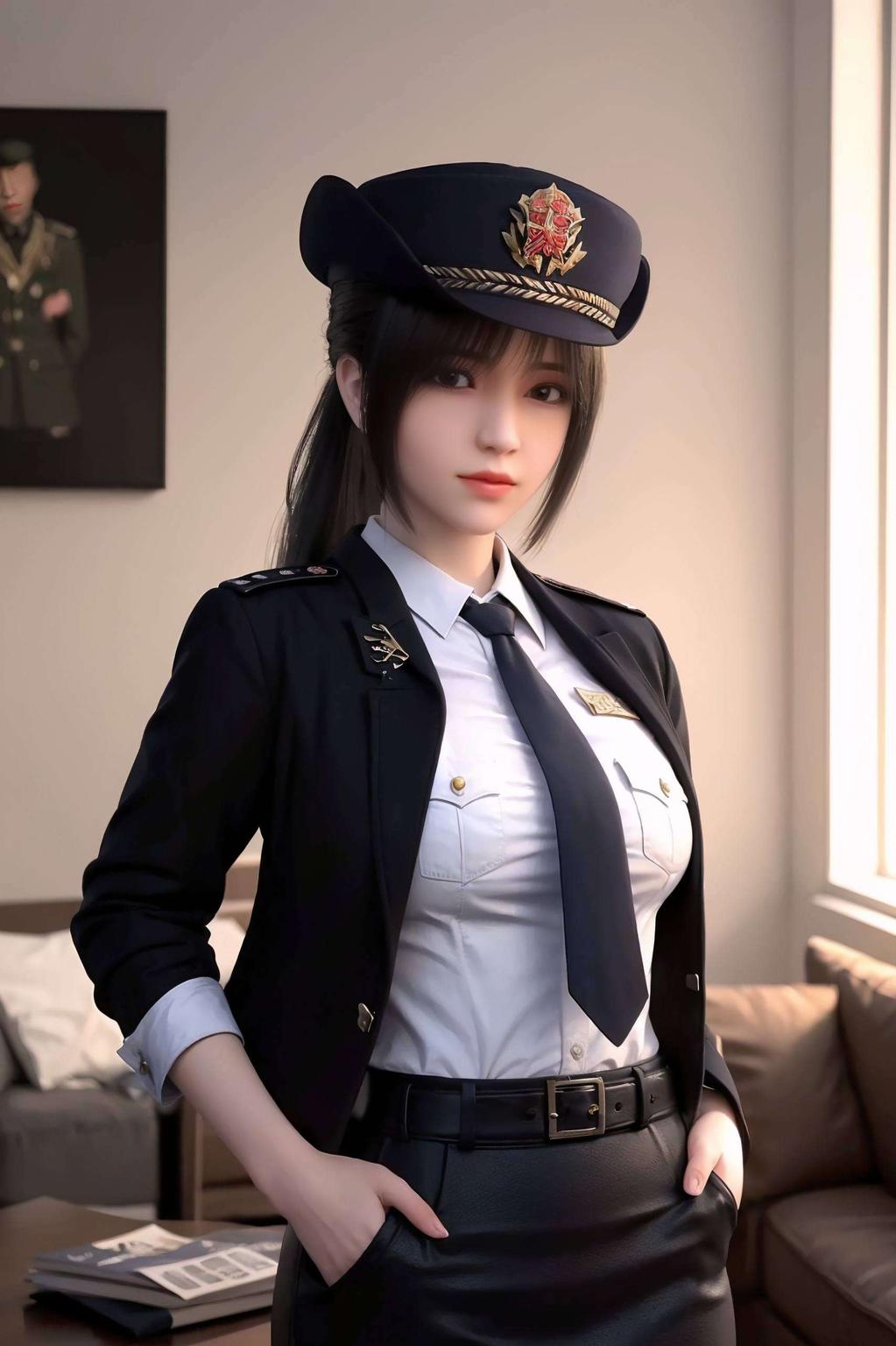 二次元迷们看这里！《雄兵连》琪琳4K超清手机壁纸