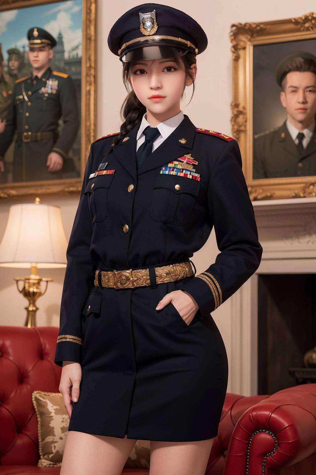 动态效果超棒看这挺胸的动作