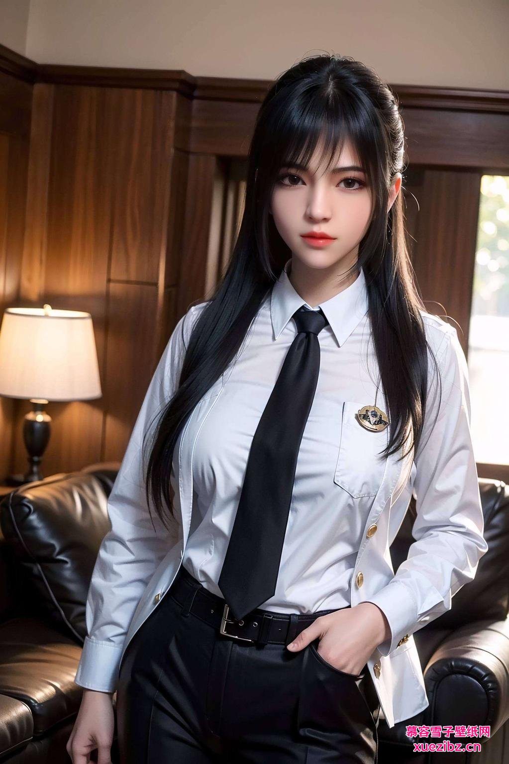 养眼壁纸可爱女角色的魅力瞬间