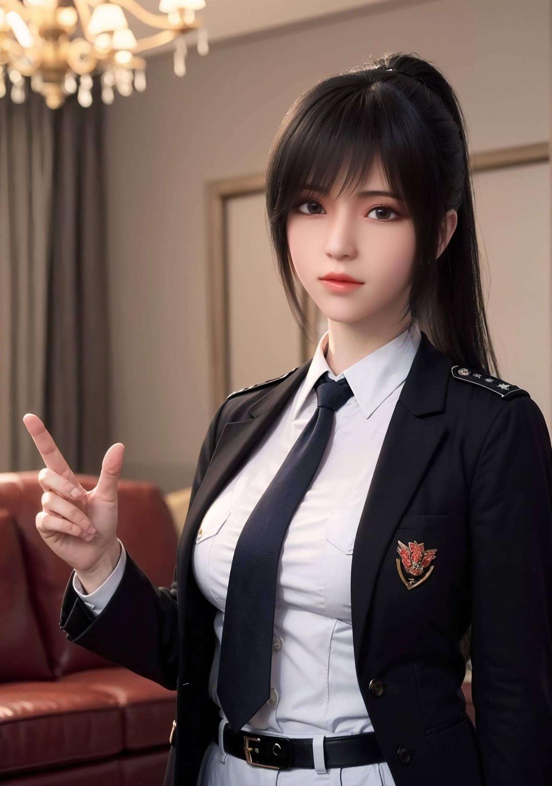 高清变漂亮壁纸国漫女神琪琳惊艳亮相