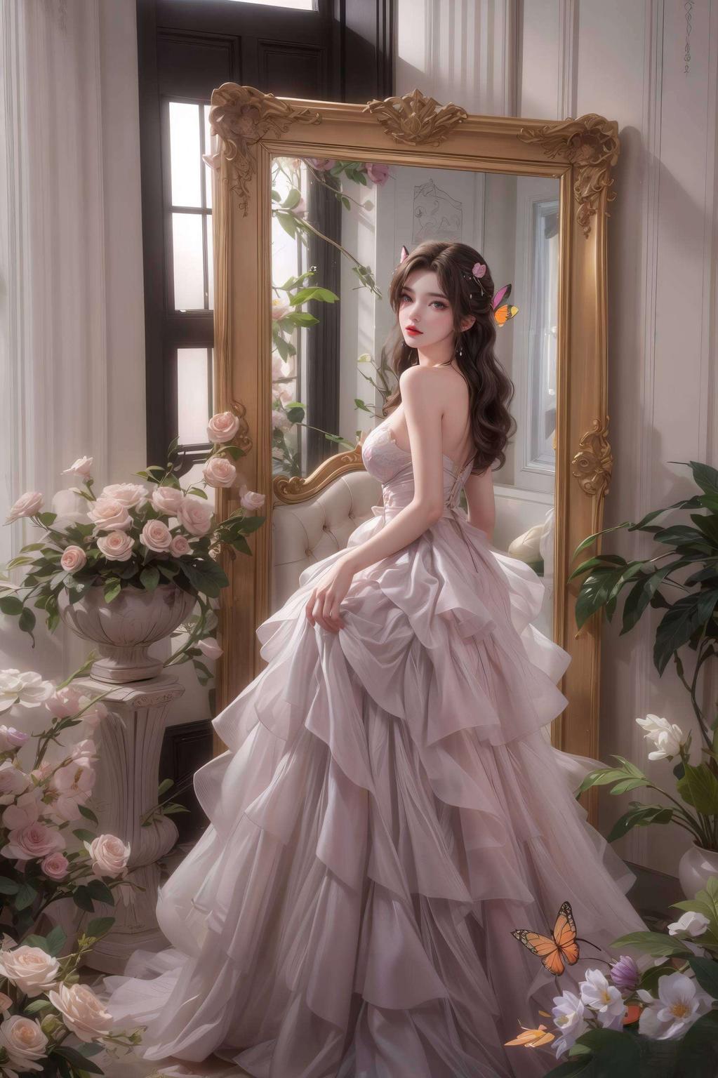 梦幻壁纸共舞细腻笔触勾勒