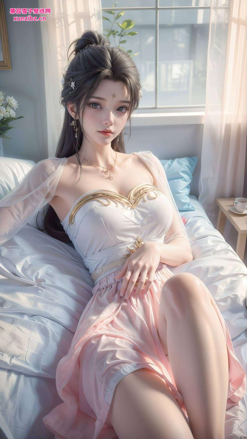 清漪与石昊深情一吻养眼壁纸