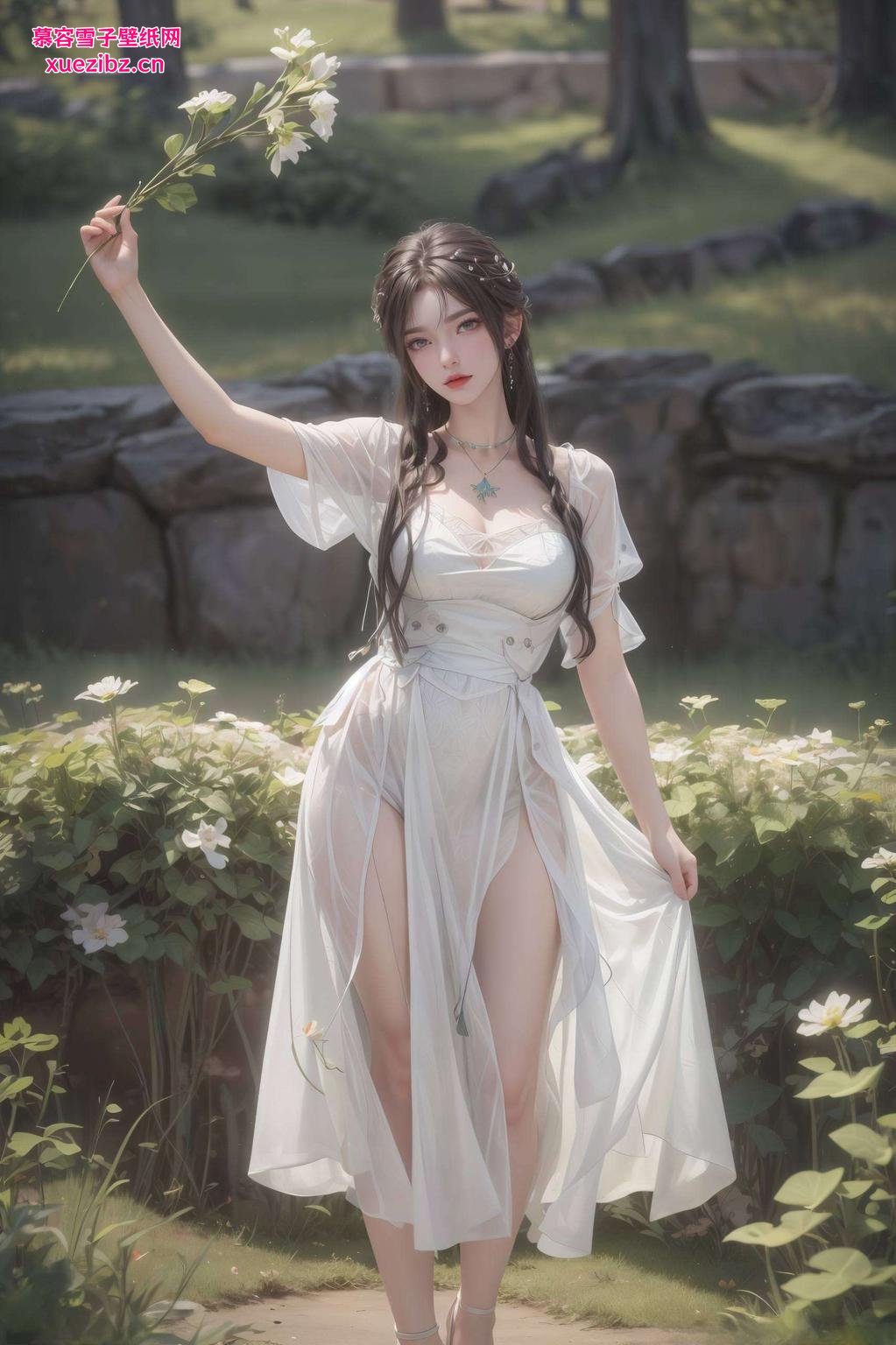 浪漫二次元风石昊清漪电脑壁纸