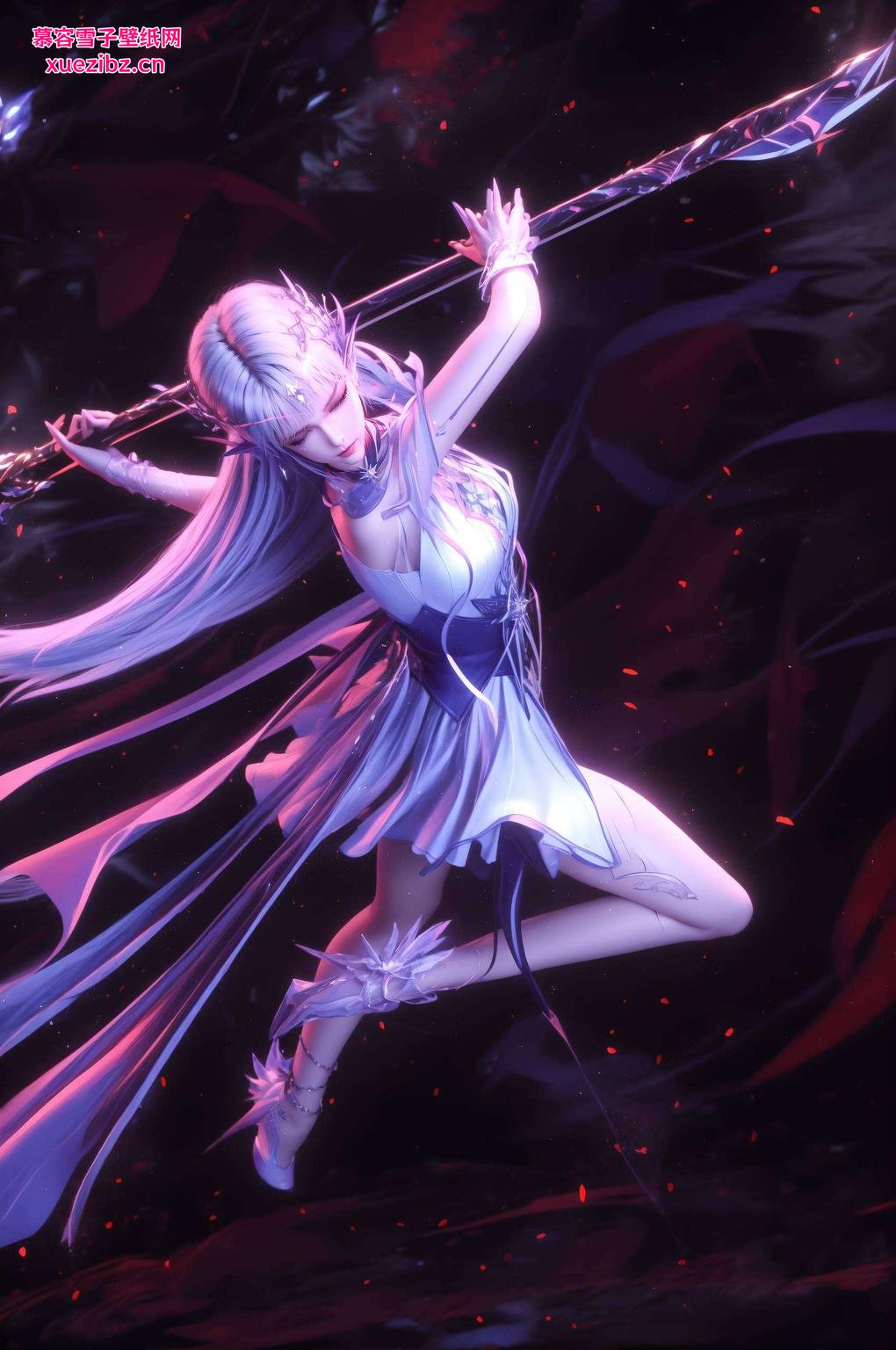 来看看这款2k高清壁纸吧！圣采儿动态壁纸超清护眼又养眼