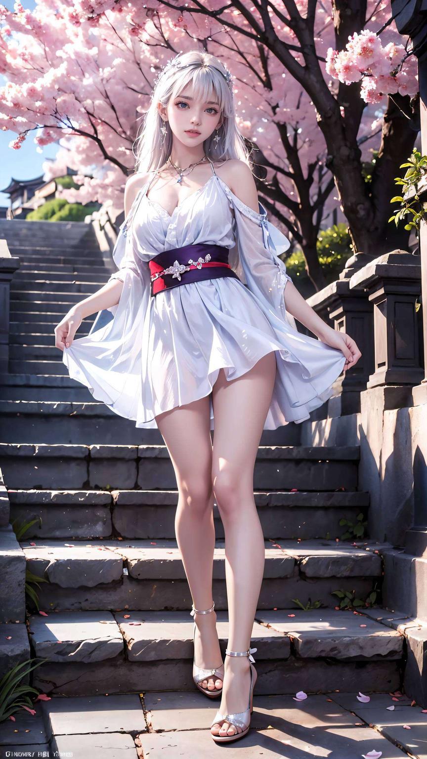 每一帧都美得让人心动仿佛能感受到她的灵动与温柔