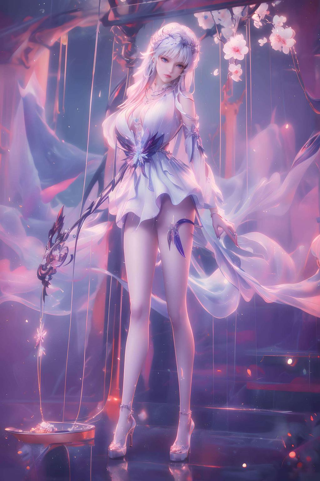 今天给大家分享一款超甜的粉色系壁纸！🌸 是不是已经被圣采儿的母亲那温柔的眼神融化了？这款壁纸不仅护眼