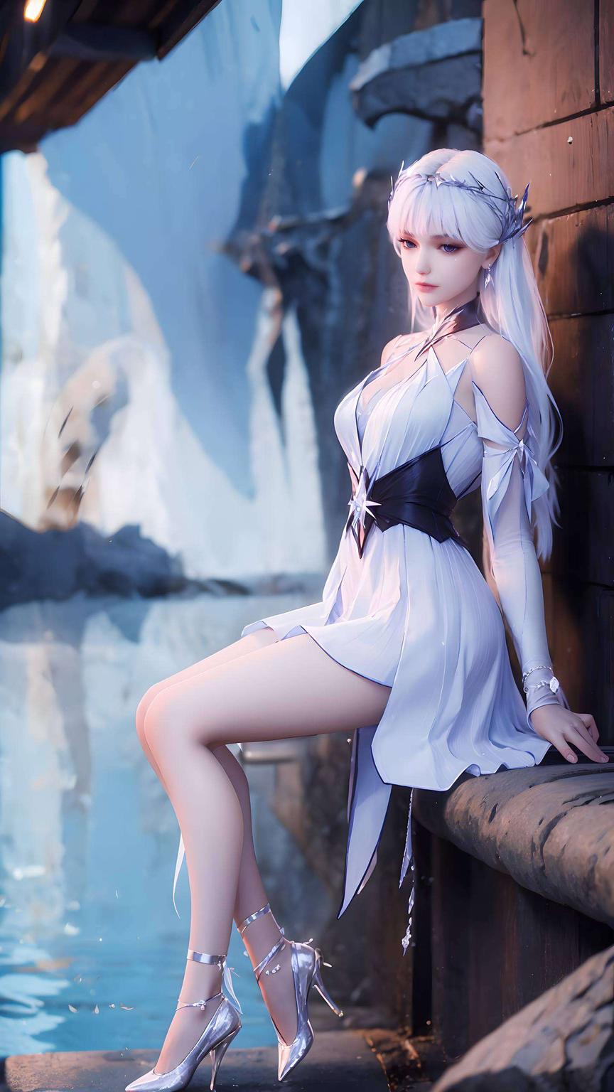 如穿越时空的画卷古香古色的圣采儿电脑壁纸