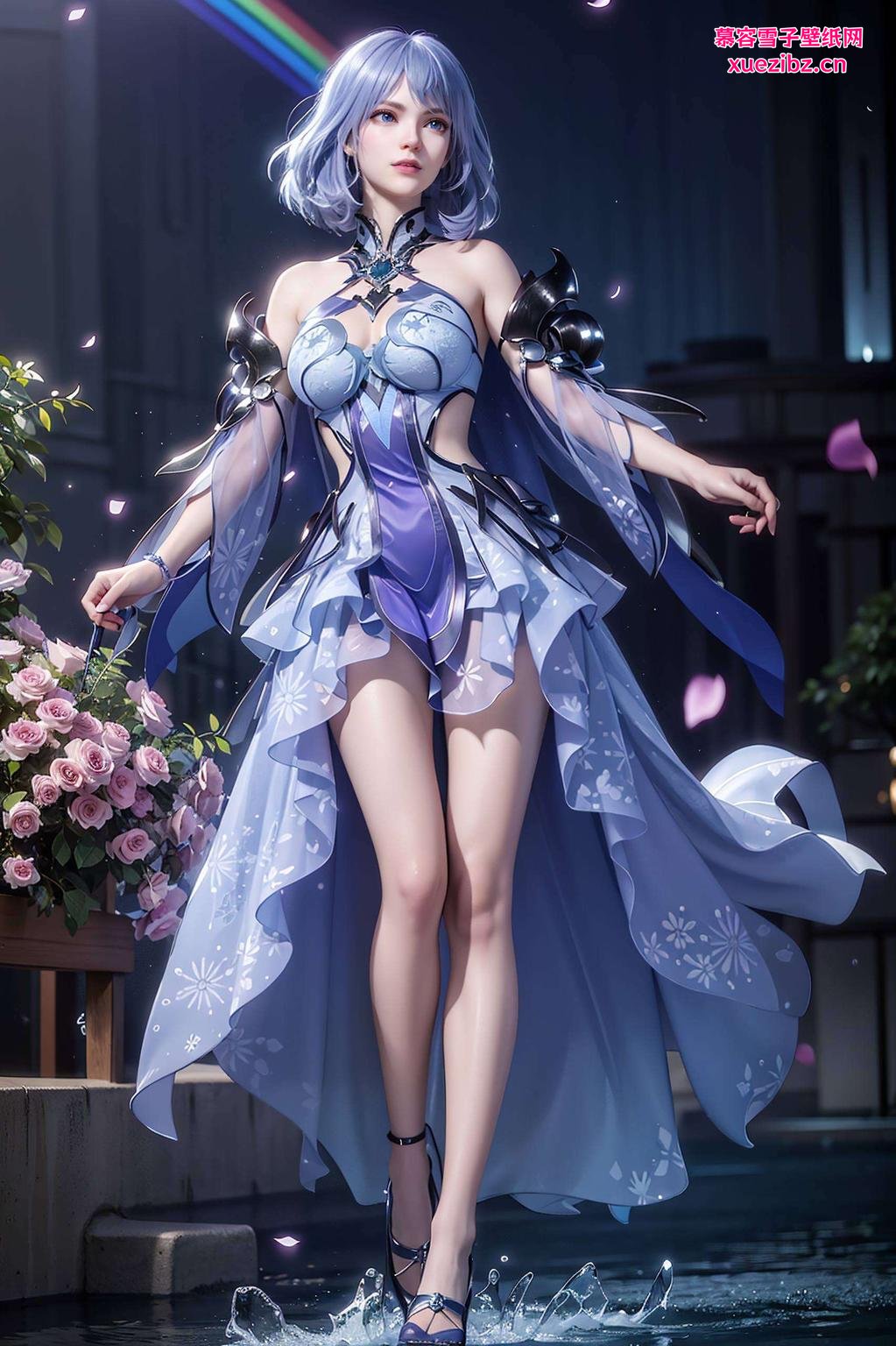 让你的Win10电脑瞬间变身古典美人淡雅的花纹