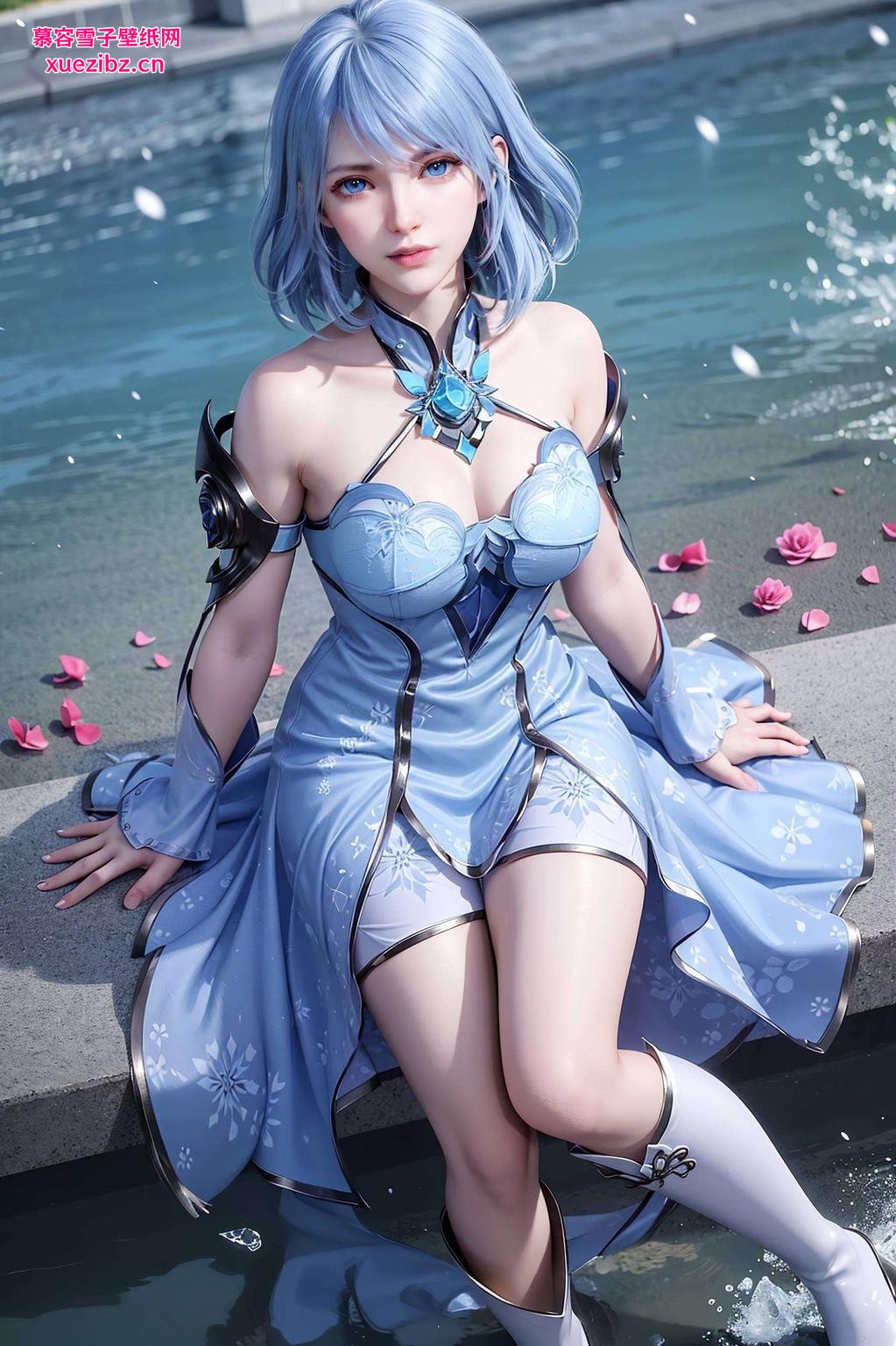 清冷气质清新脱俗