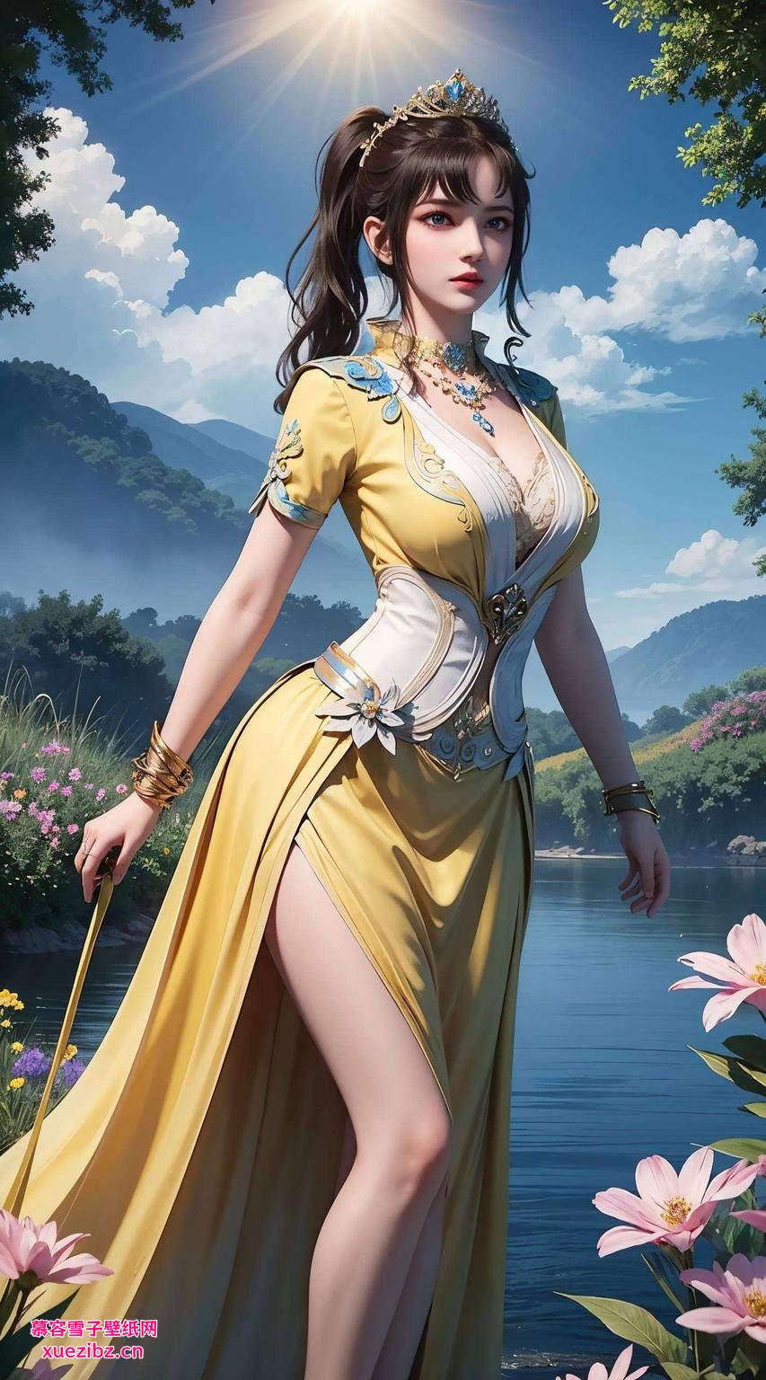 她英姿飒爽令人一见倾心