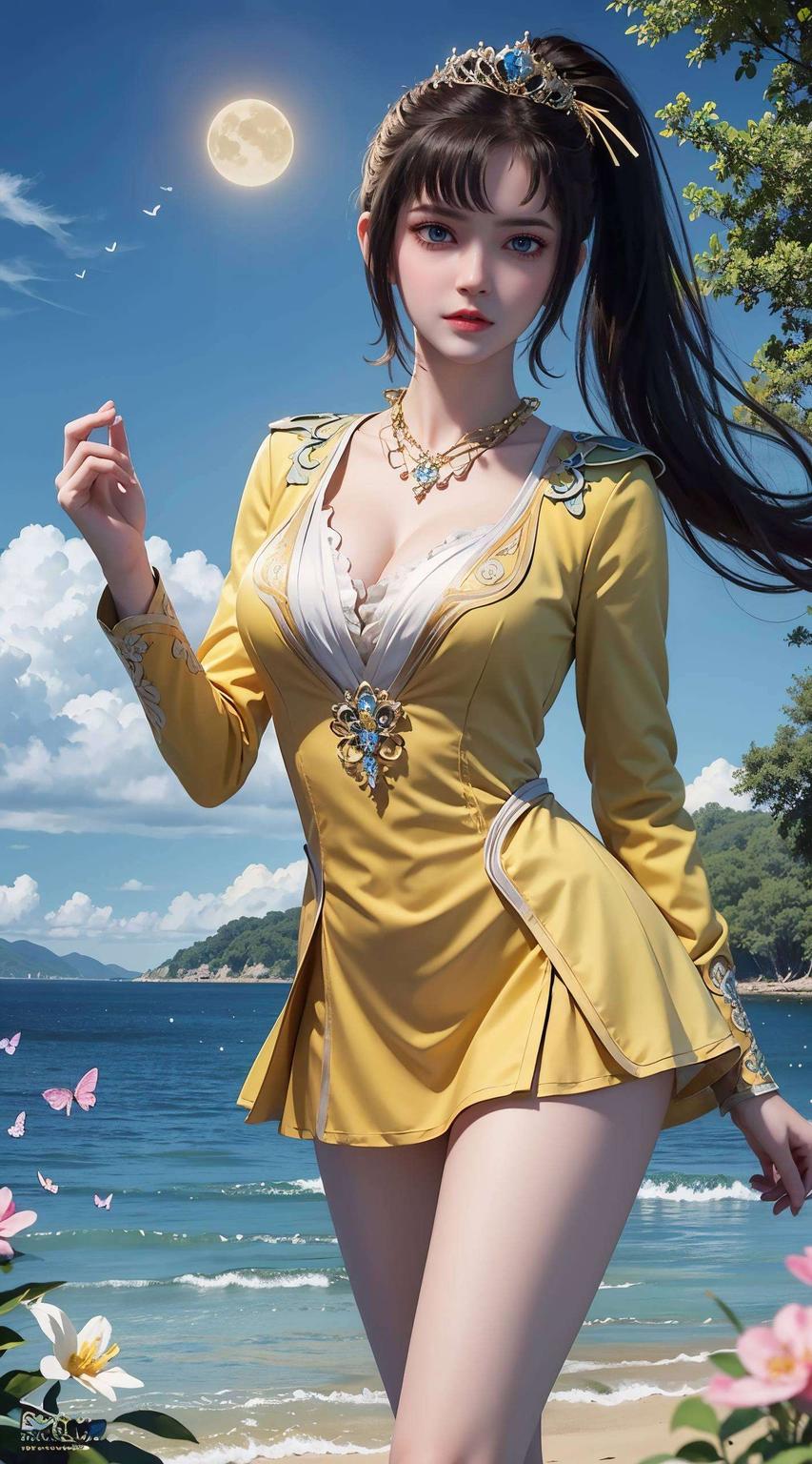 这国漫女神司空千落美得让人心动！