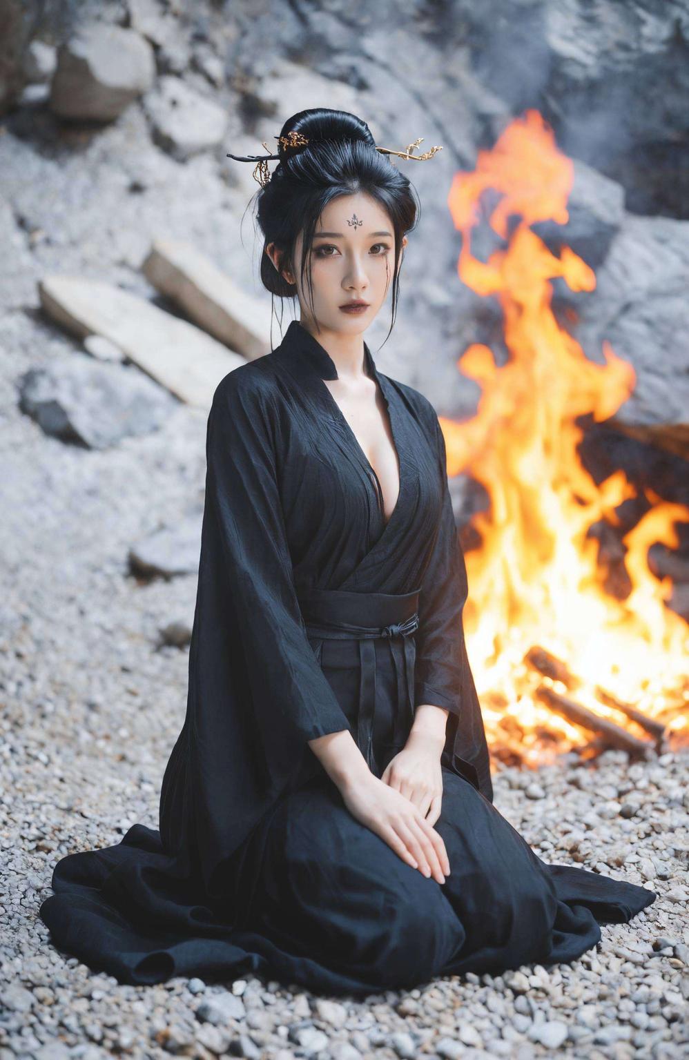 美得让人心醉神迷四妹正面亮相