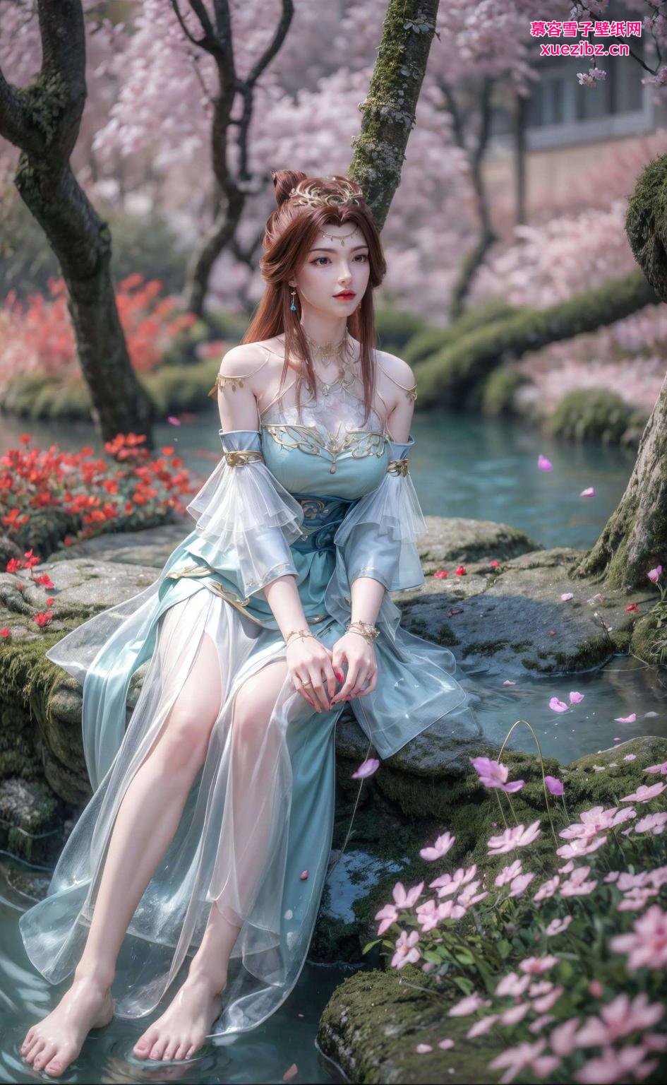 今天给大家带来一款超精美的AI壁纸——苏灵韵大长腿版！这款壁纸精细到每一根发丝视觉效果绝赞哦！