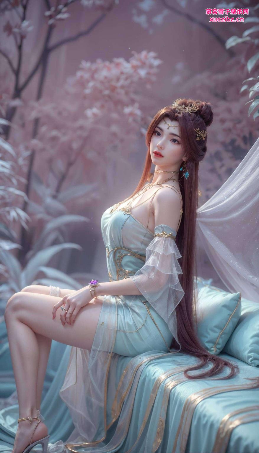 美不胜收！苏灵韵之美尽显！2K高清壁纸