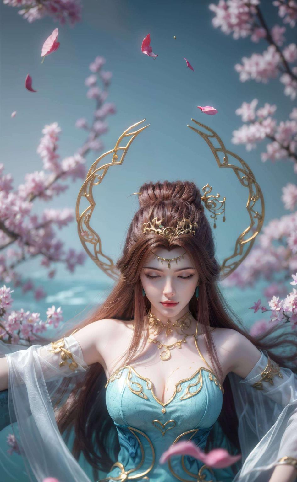 大家好！今天给大家带来一款超唯美的二次元壁纸出自我们才华横溢的漫画师之手——苏灵韵原创设计！这壁纸美得让人心动