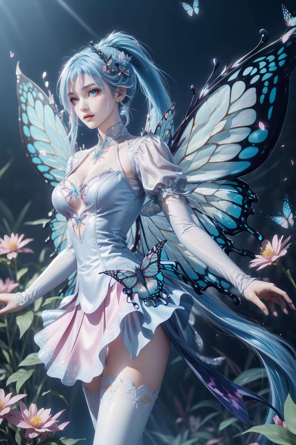 粉色浪漫甜美画面