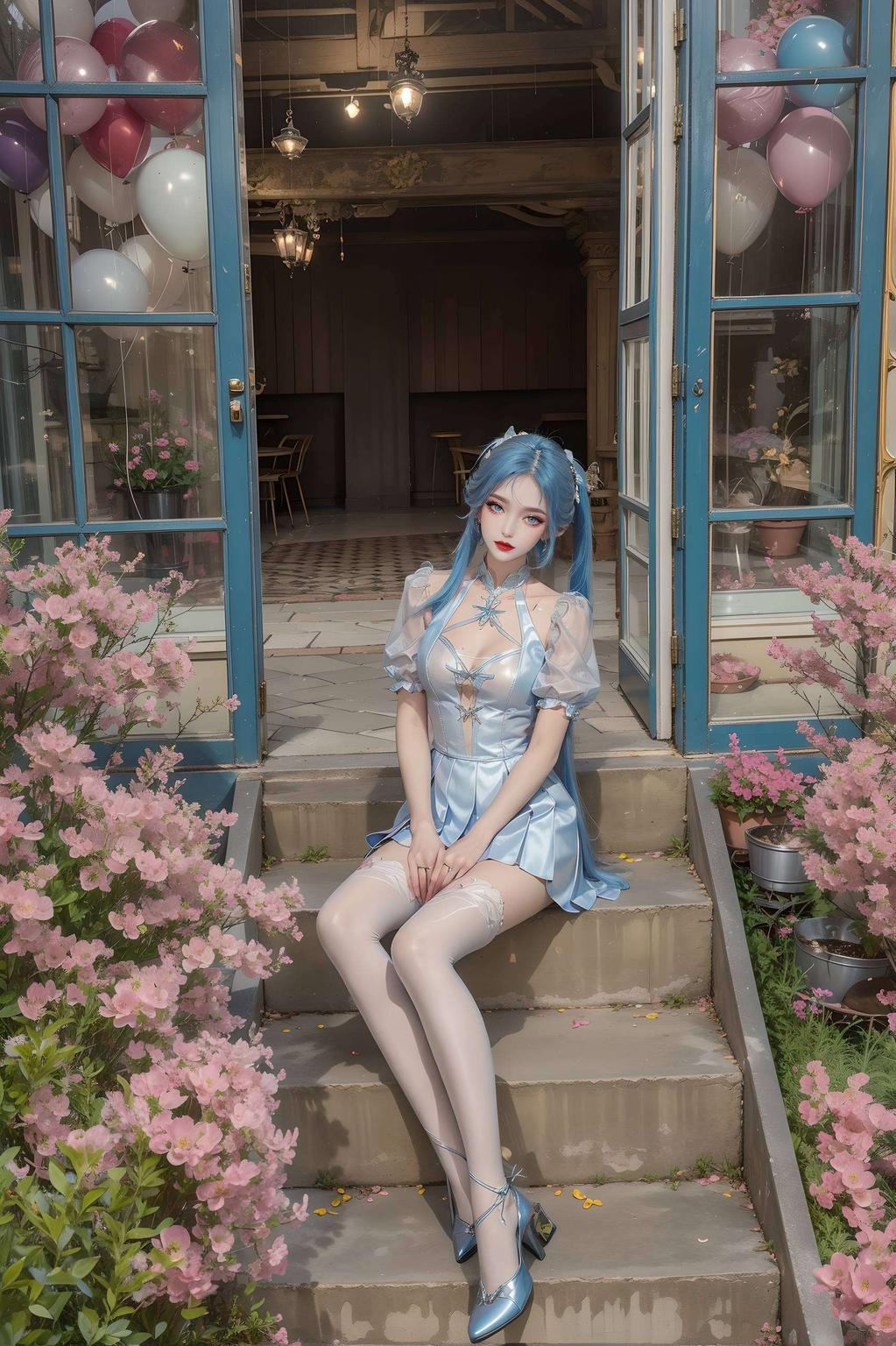 是不是瞬间被她的魅力折服了呢？快来装扮你的苹果桌面“大家好