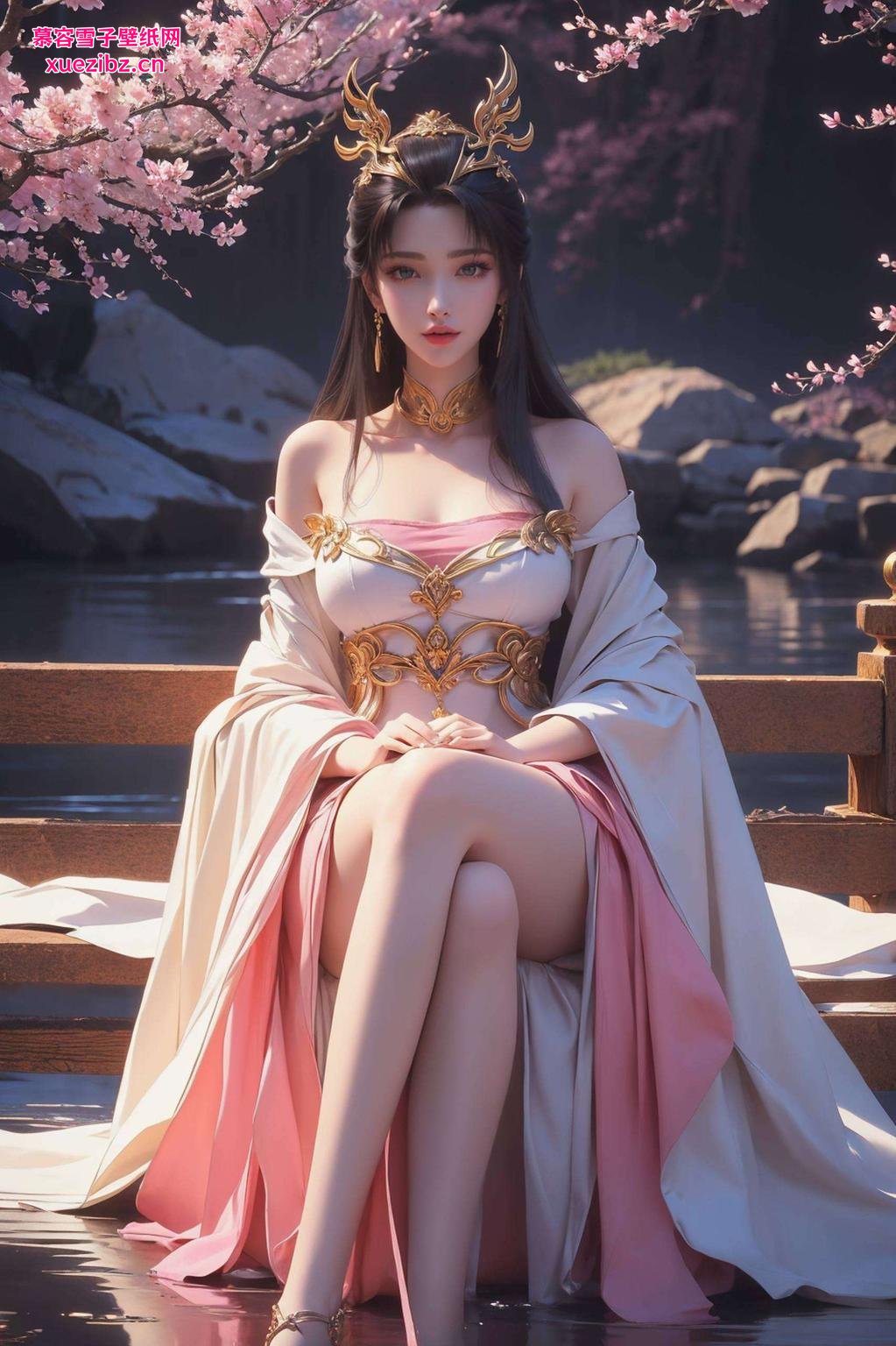 快来下载这款天狐仙子动态壁纸一袭白衣如雪