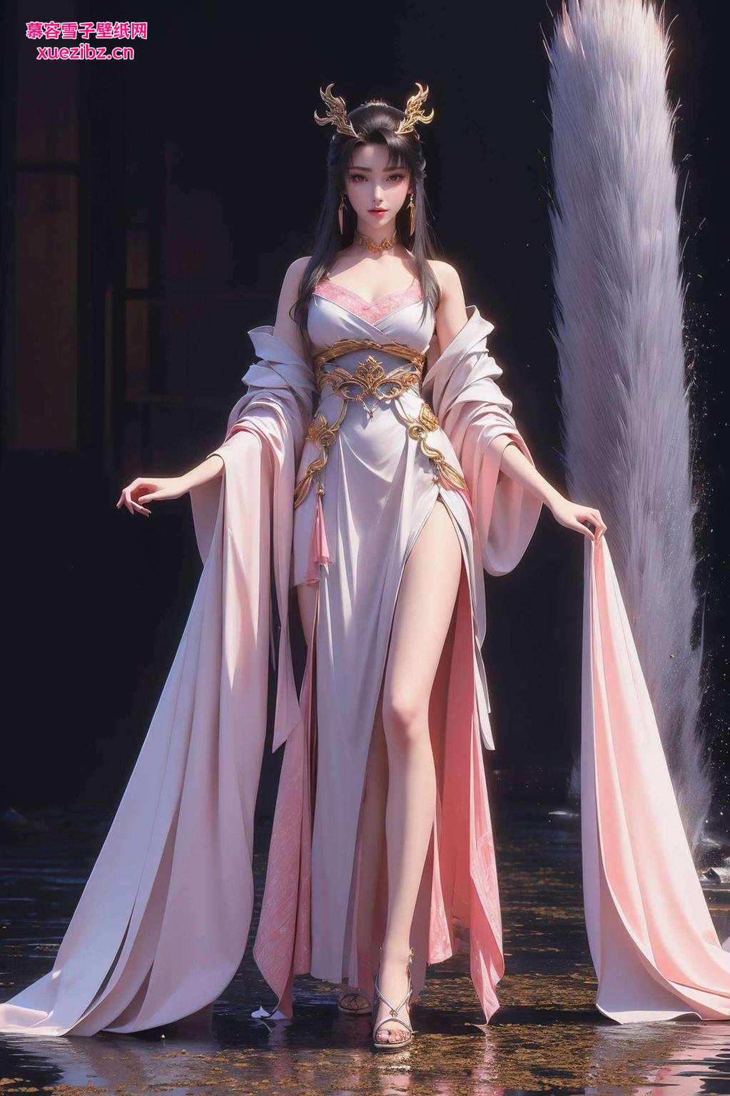 一触即发主角是天狐仙子这位国漫女神！粉嫩的色彩