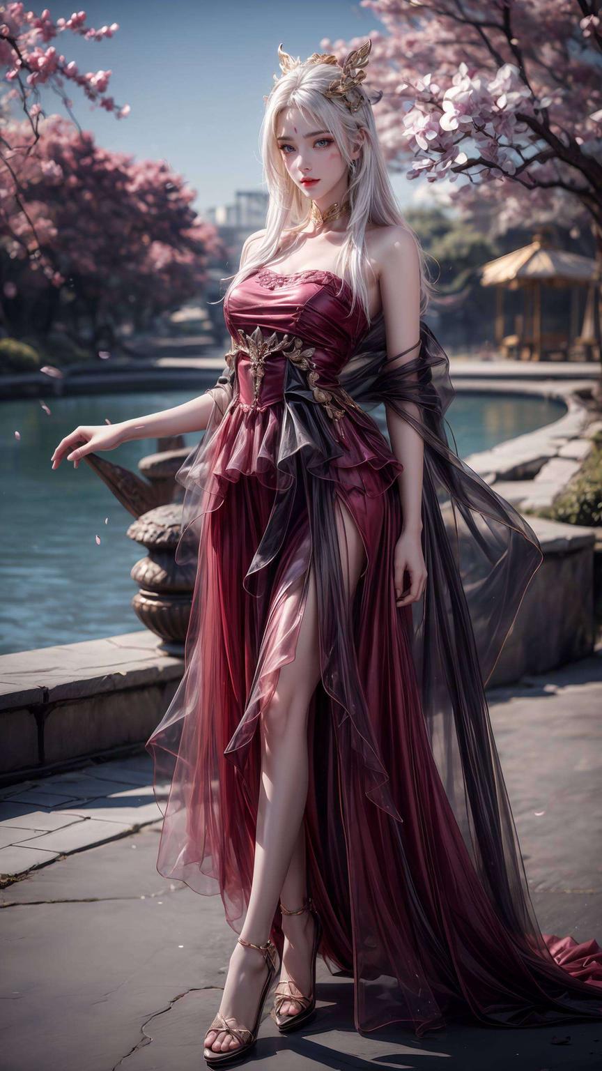 让你的手机瞬间变身仙境高清壁纸展示着仙子的灵动与神秘