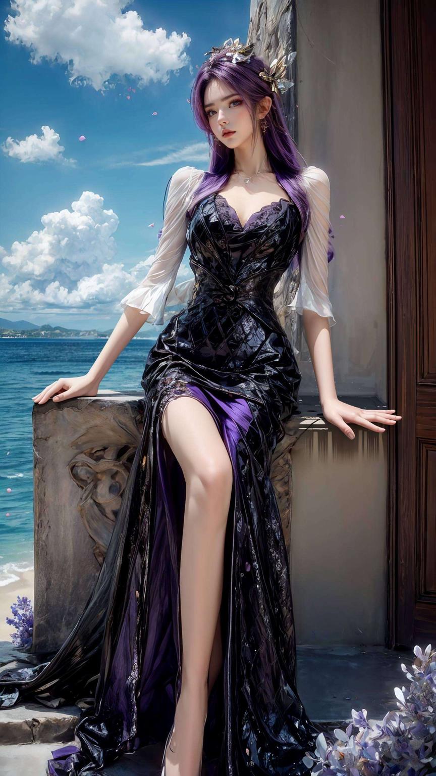 与蓝天白云相映成趣完美护眼！