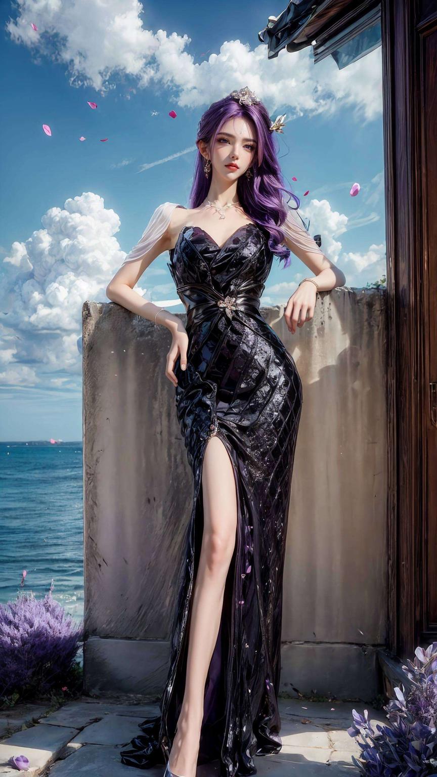 璀璨星辰与神秘云雾交织看这星空背景