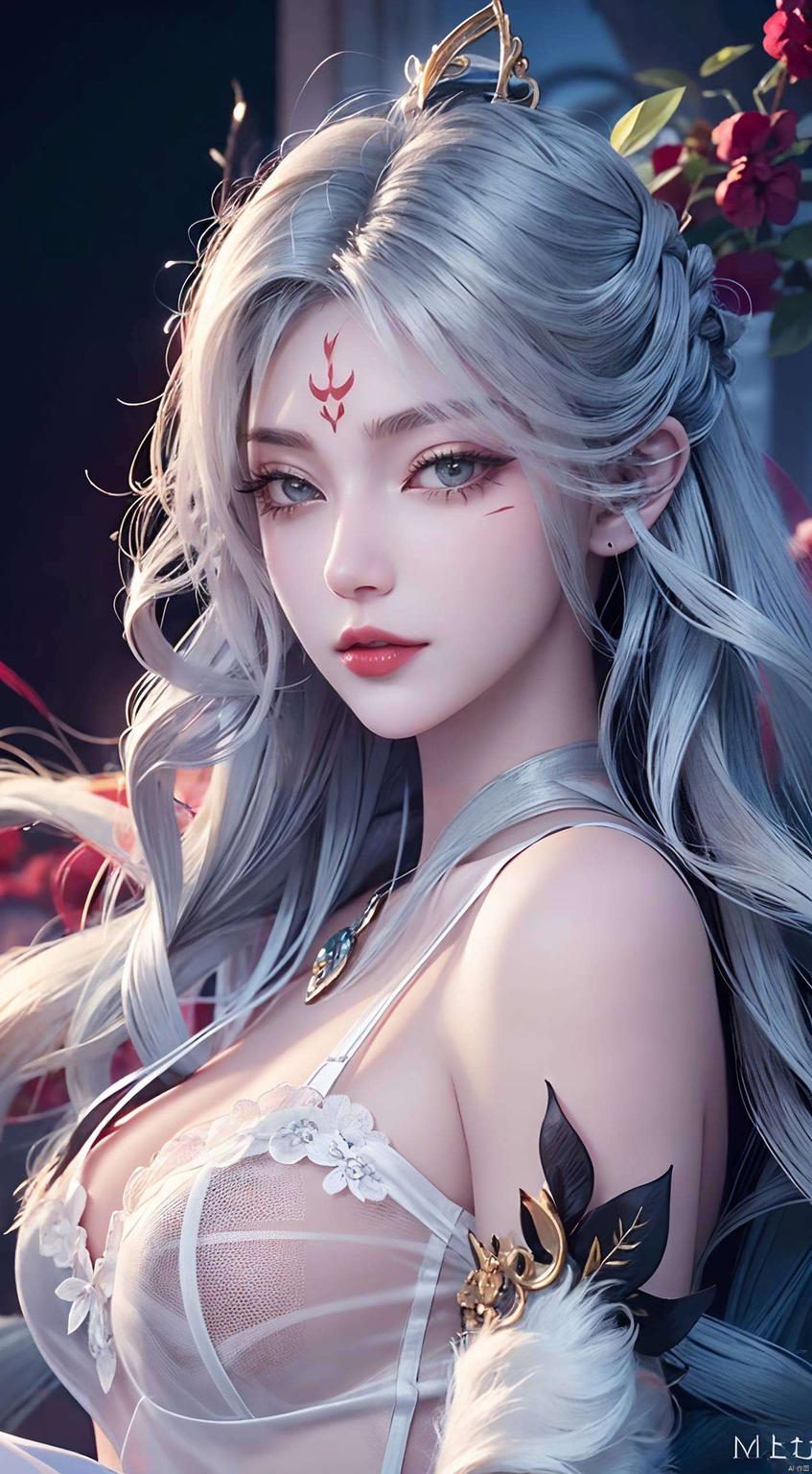 小白仙姿卓越美不胜收！