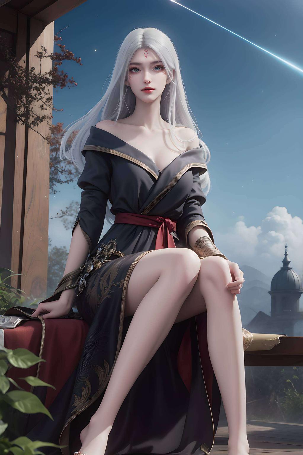 清新脱俗诛仙剑气熠熠生辉