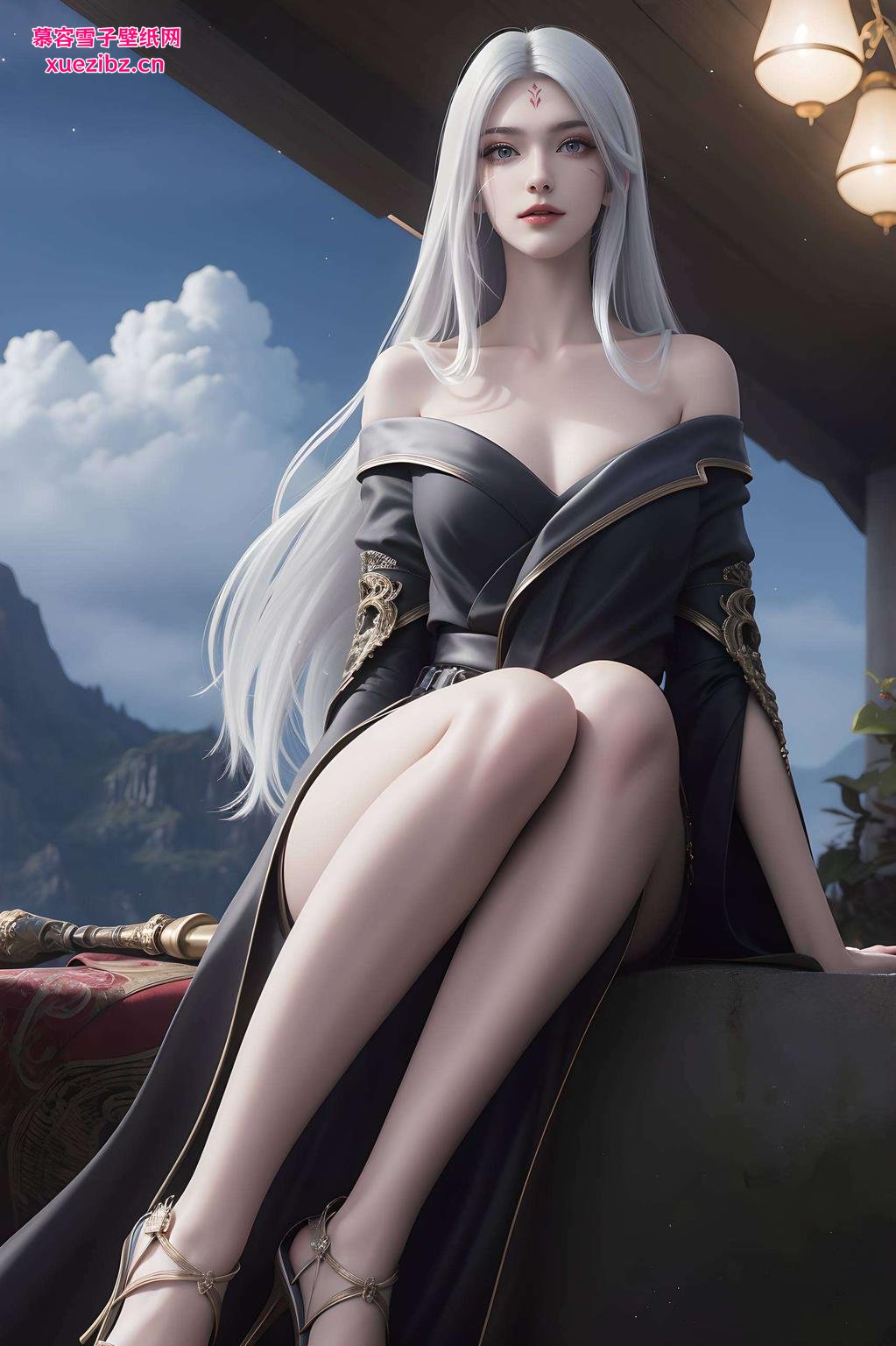 小白仙气飘渺护眼美图