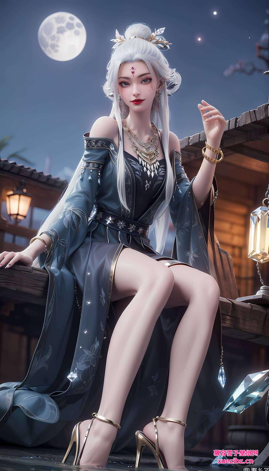 小白仙气逼人为你的苹果手机穿上诛仙仙韵