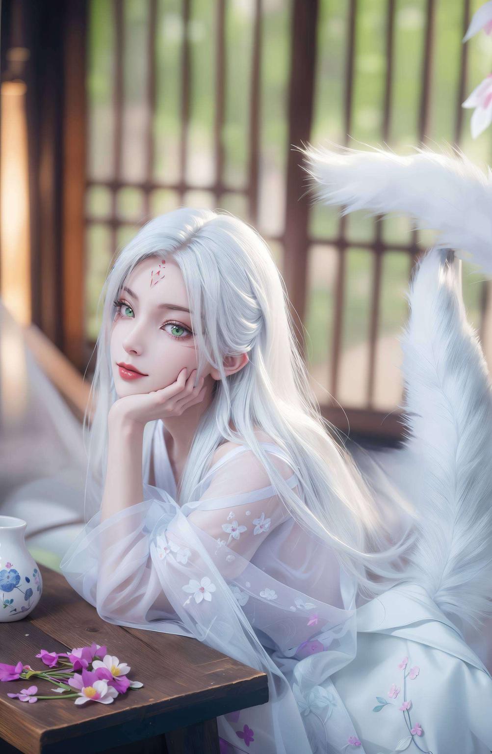 小白新建膜高清壁纸带你领略古风漫画之美