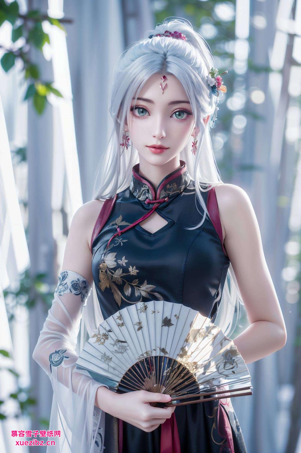 国漫女神实力圈粉这款AI定制诛仙壁纸