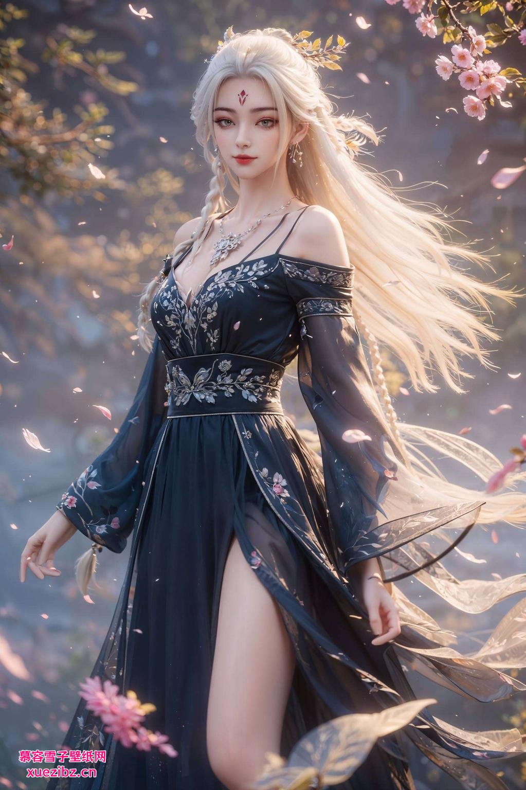 神秘又酷炫墨色深邃中透着仙侠气息