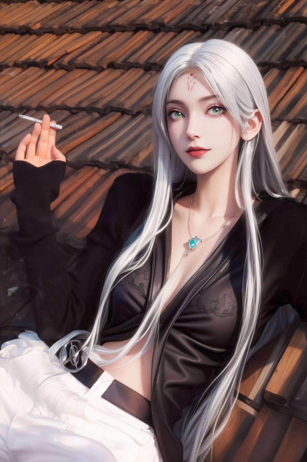 清雅如仙美得让人心醉神迷