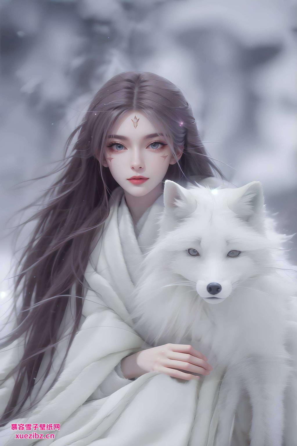 小白仙姿安卓古风壁纸