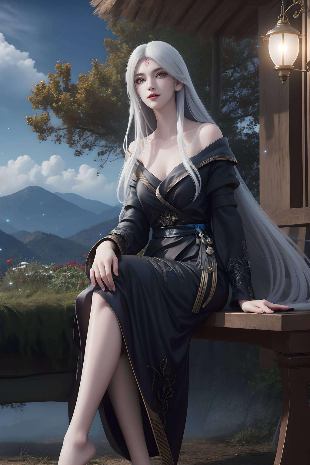 4K高清壁纸小白仙气满满