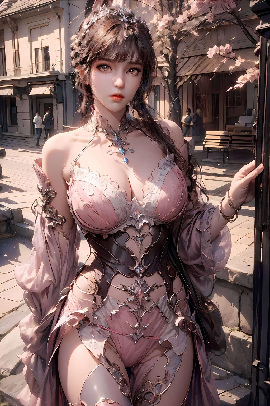 特别极简壁纸简洁线条勾勒出小舞的萌态