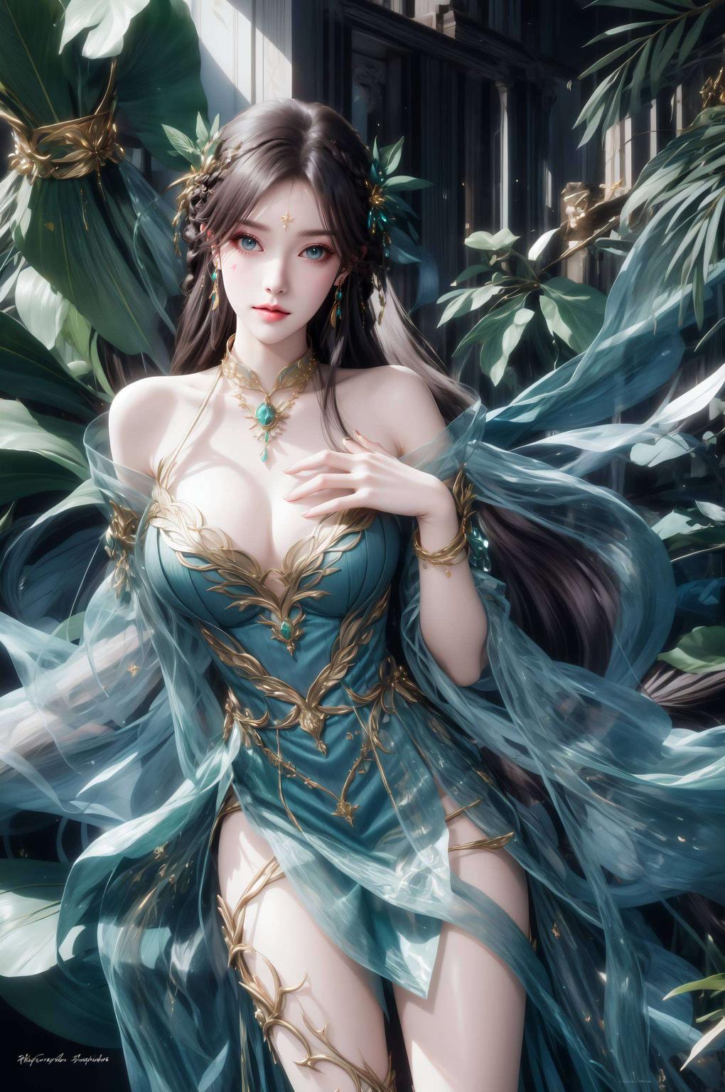 眼神坚定古风壁纸细腻入微