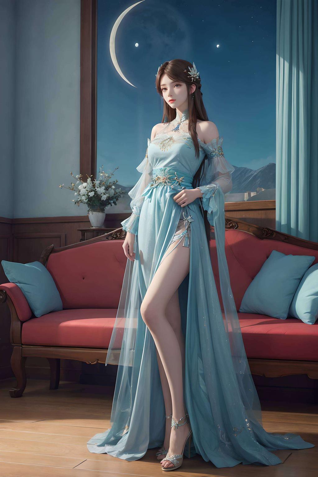 萧薰儿与小医仙联手炫彩壁纸绽放异彩