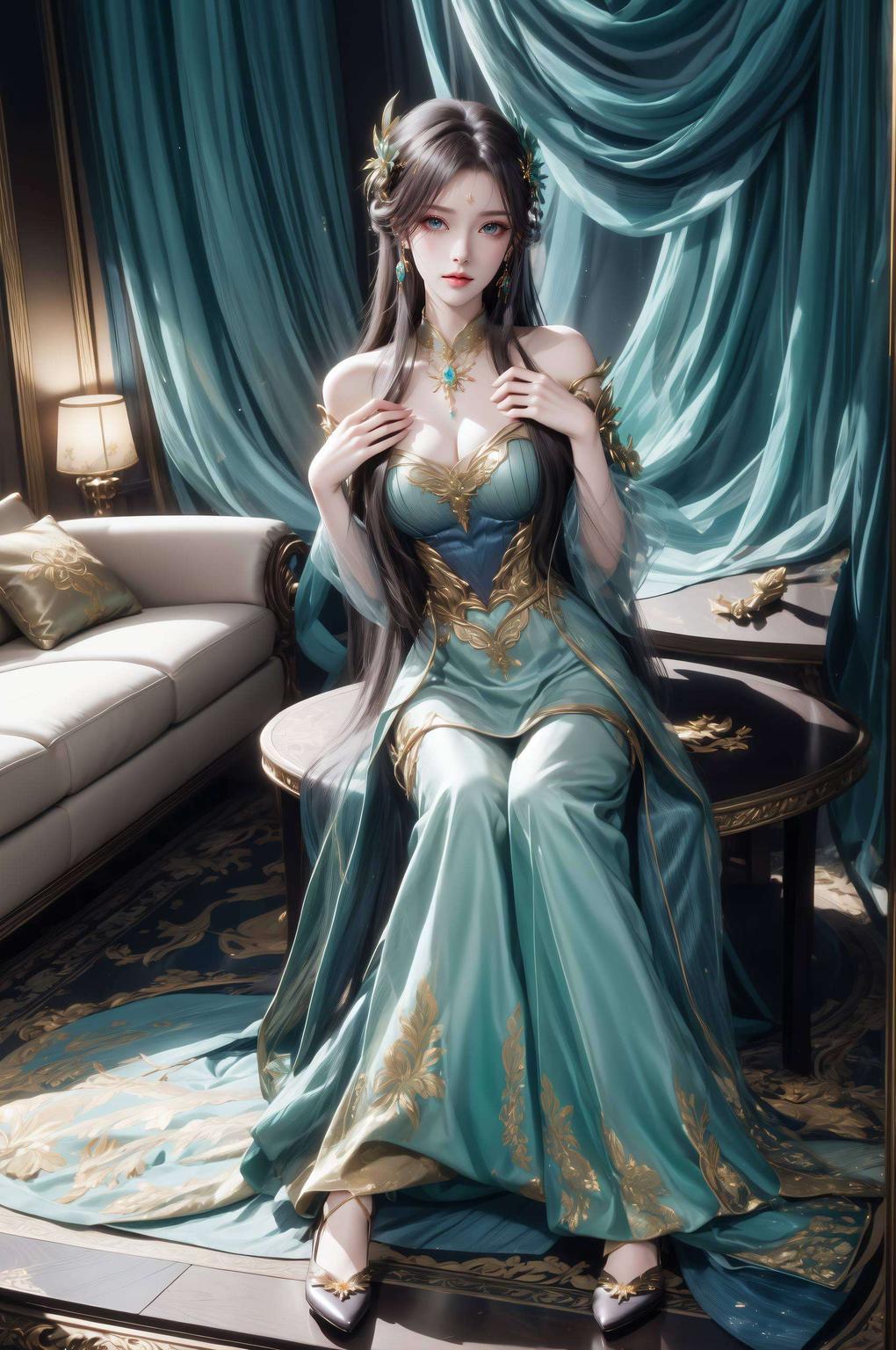 清新完美像素竖屏呈现