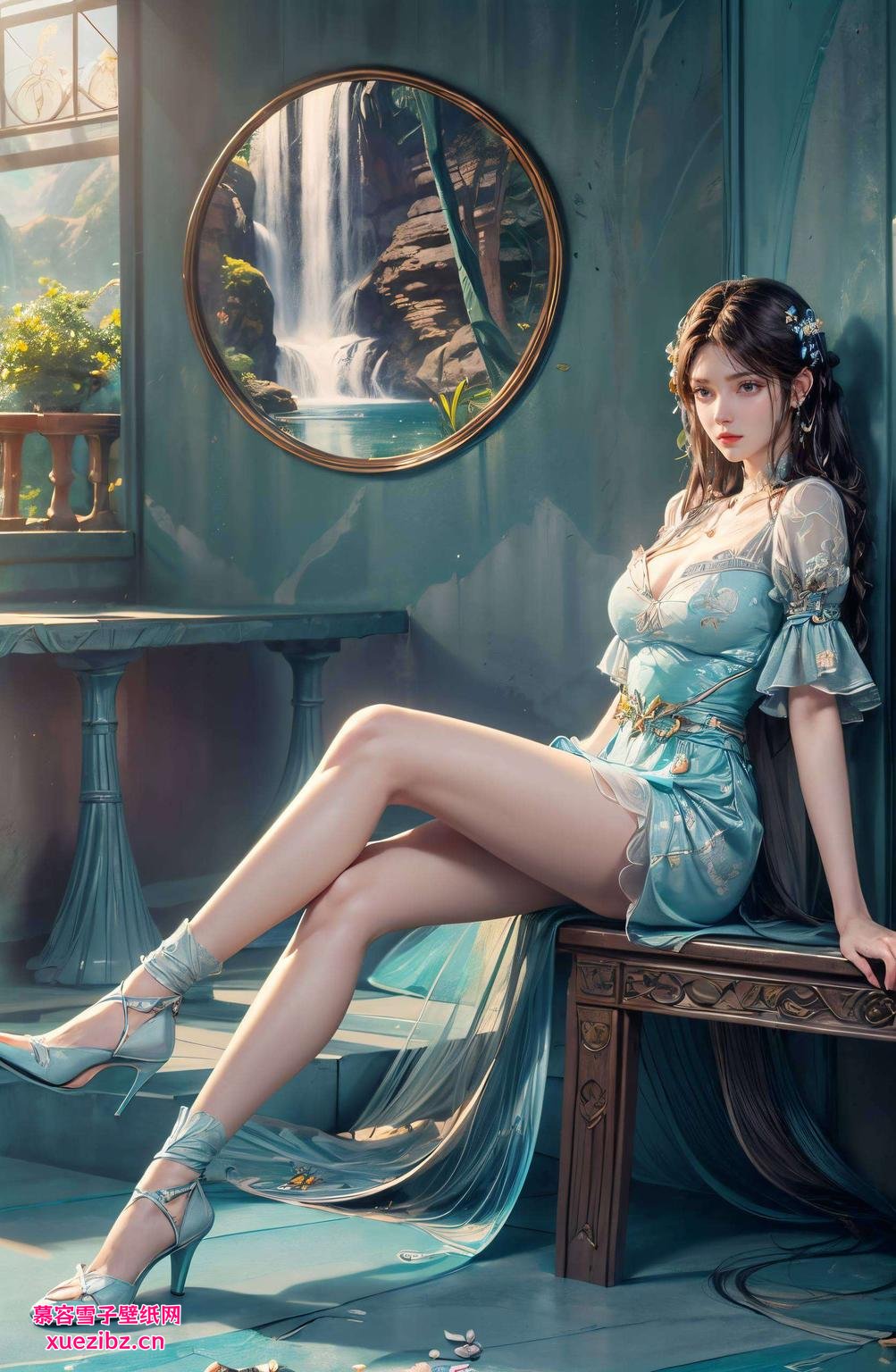 萧薰儿甜美微笑斗破苍穹风华壁纸