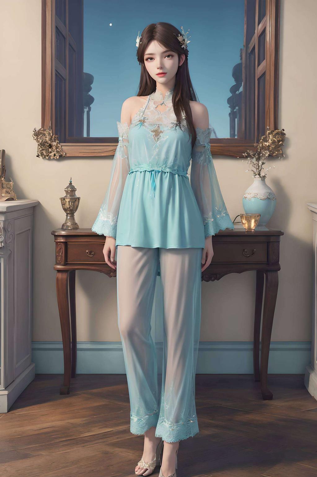 细节入微萧薰儿倩影映入眼帘