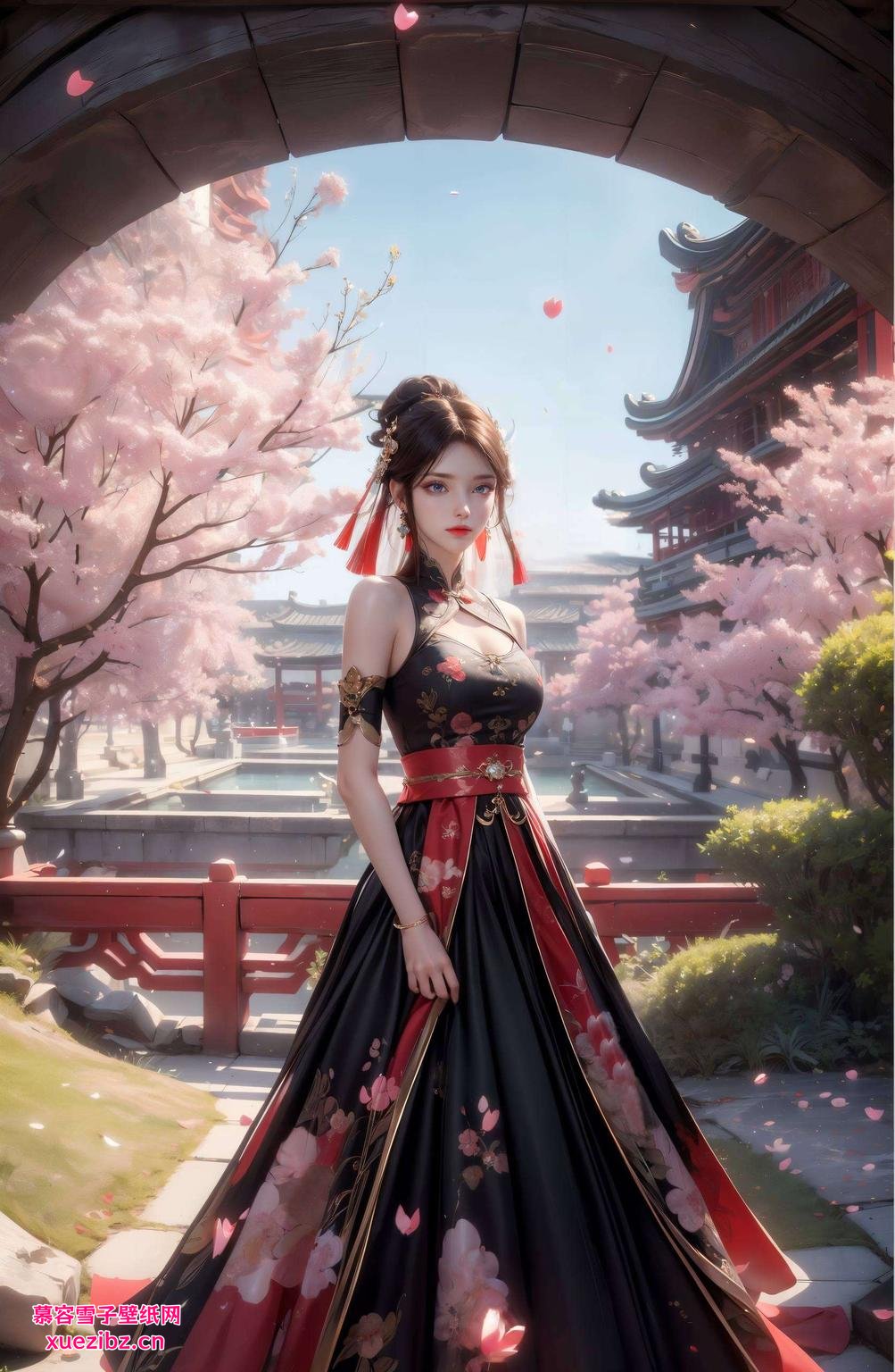 给你带来超燃的萧薰儿比十手势壁纸！高清画质眼神坚定