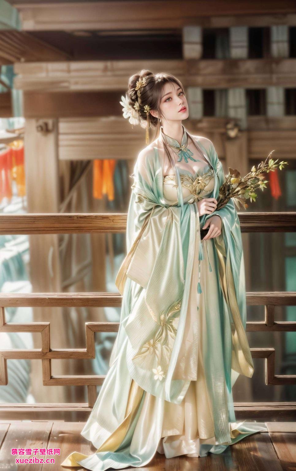 清新的色彩搭配来看看这款超高清极简壁纸！以《斗破苍穹》漫画为灵感