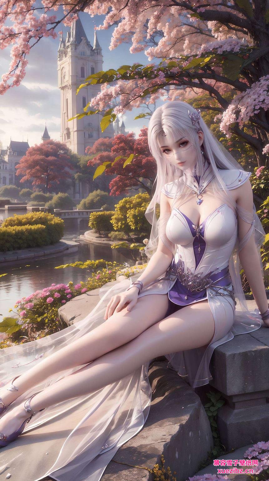 看看这款4K高清极简壁纸背后的小医仙静谧优雅