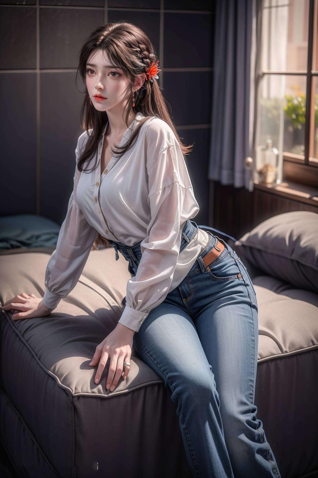 让小医仙的形象跃然屏上这款《伤感精细角色pc桌面》壁纸